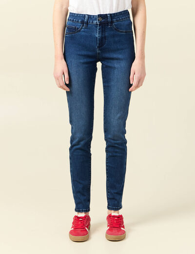 Jeans Lou - jegging denim stone femme