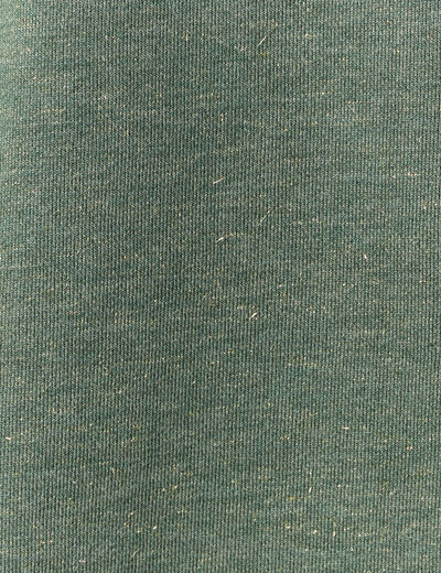 Sweat à capuche brillant vert kaki femme