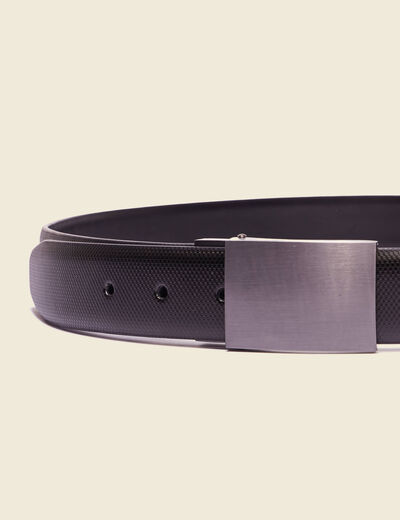 Ceinture noire homme noir homme