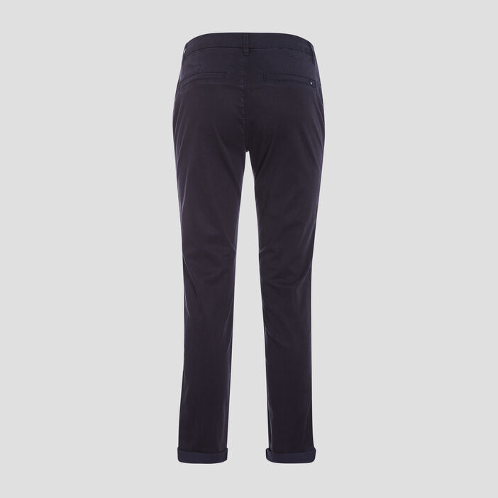 Pantalon chino Instinct bleu foncé femme