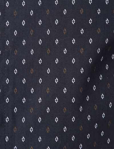 Chemise bleu marine homme
