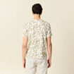 T-shirt manches courtes beige homme