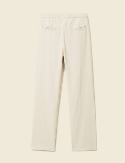 Pantalon chino beige homme