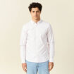 Chemise manches longues rose pastel homme