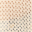 Pull ajour&eacute; col v manches 3/4 creme femme