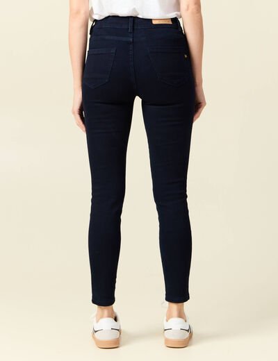 Jeans skinny 7/8ème denim brut femme