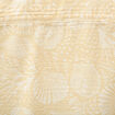 Chemise print&eacute;e manches courtes jaune paille homme