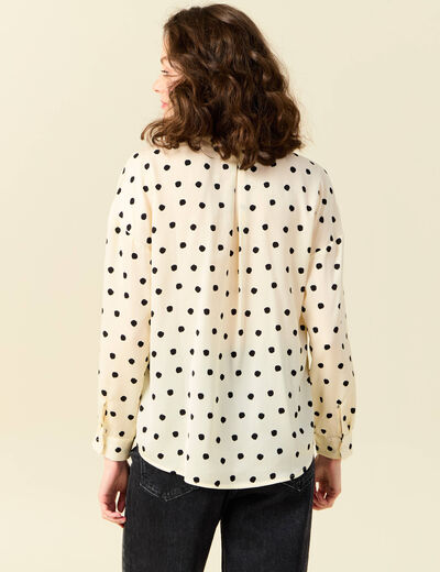 Chemise éco-responsable blanc femme