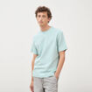 T-shirt manches courtes bleu gris homme