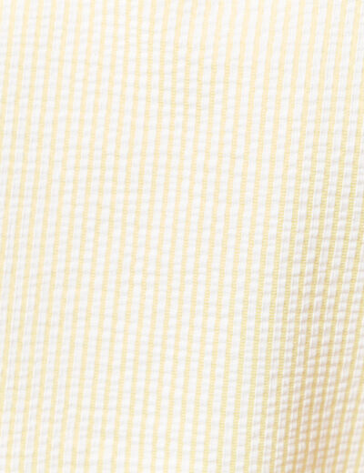 Blouse sans manches jaune pastel femme