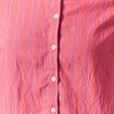 Chemise oversize manches longues prune femme