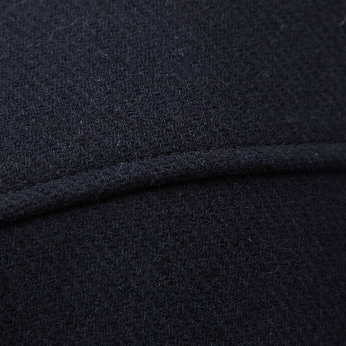 Blouson col classique manches longues bleu marine homme