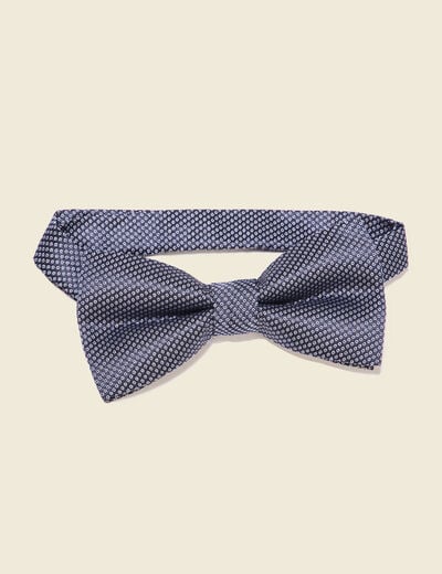 Noeud de papillon bleu marine homme