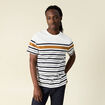 T-shirt manches courtes ecru homme