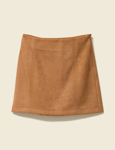Jupe marron femme
