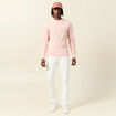 Pull éco-responsable rose clair homme