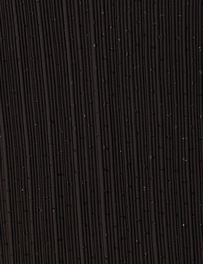 Robe trapèze plissée noir femme