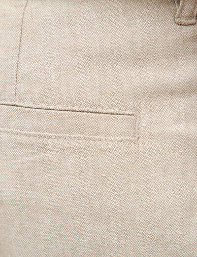 Bermuda vert olive homme