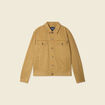 Blouson boutonné camel homme