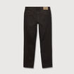 Jeans straight longueur 32 marron homme