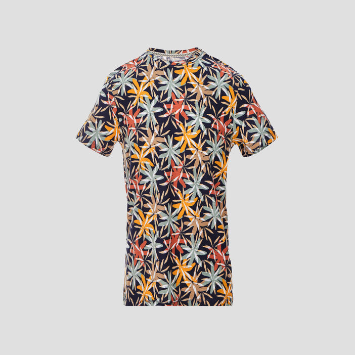 T-shirt manches courtes multicolore homme