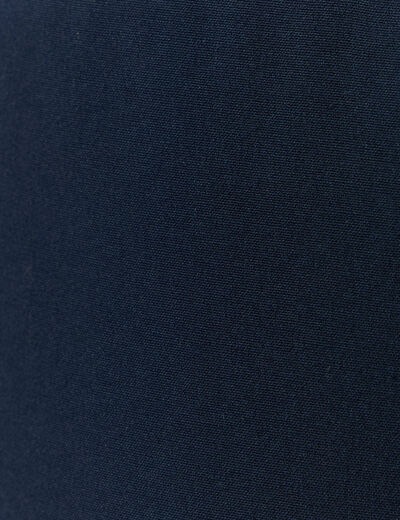 Pantalon straight taille haute bleu marine femme
