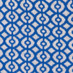 Jupe droite tricotée bleu femme