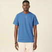 T-shirt manches courtes bleu foncé homme