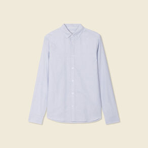 chemise manches longues bleu clair homme Chemise manches longues bleu clair homme