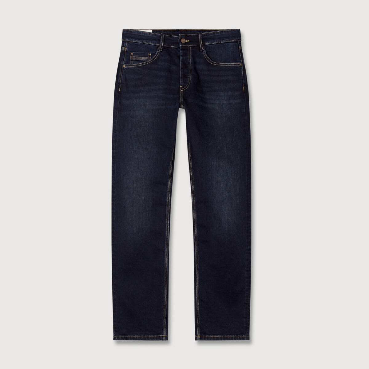 Jeans regular longueur 32 denim brut homme