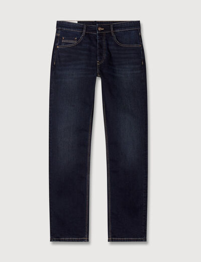Jeans regular longueur 32 denim brut homme