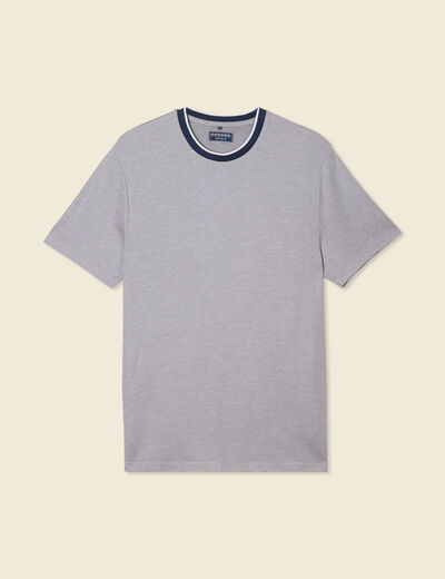 T-shirt manches courtes blanc homme