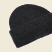 Bonnet gris fonc&eacute; femme