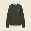 Sweat manches longues vert kaki homme
