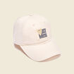 Casquette creme femme