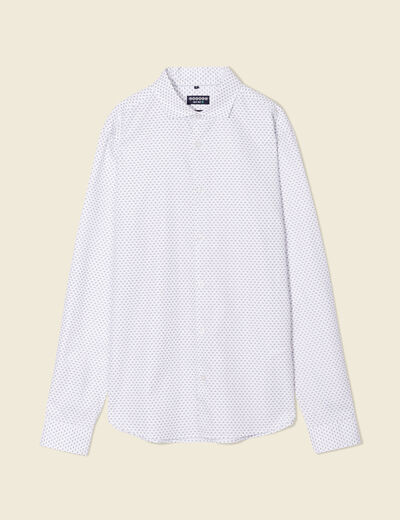 Chemise éco-responsable blanc homme