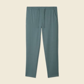 Pantalon chino jogger vert foncé homme