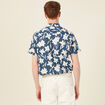 Chemise manches courtes bleu homme