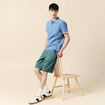 Short vert fonc&eacute; homme