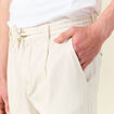 Pantalon chino straight ecru homme