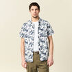 Chemise manches courtes blanc homme