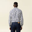 Chemise manches longues blanc homme