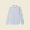 Chemise manches longues bleu homme