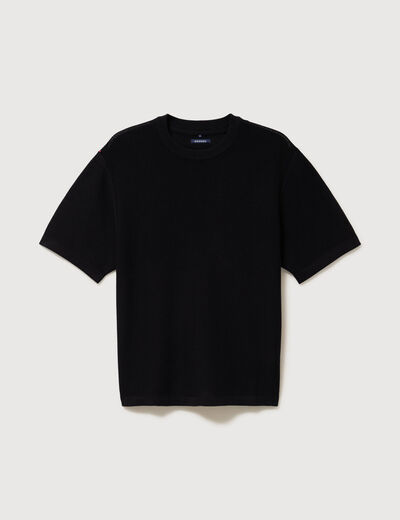 T-shirt en coton noir homme