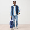 Jeans straight denim used homme
