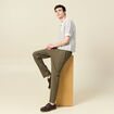 Pantalon taupe homme