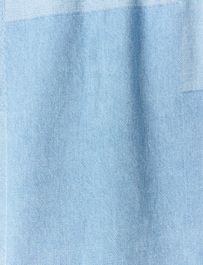 Surchemise en jean denim bleach homme