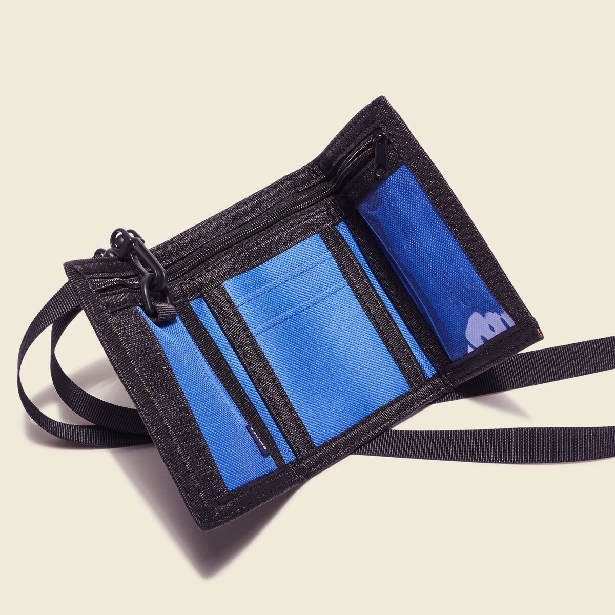 Portefeuille à scratch bleu marine homme