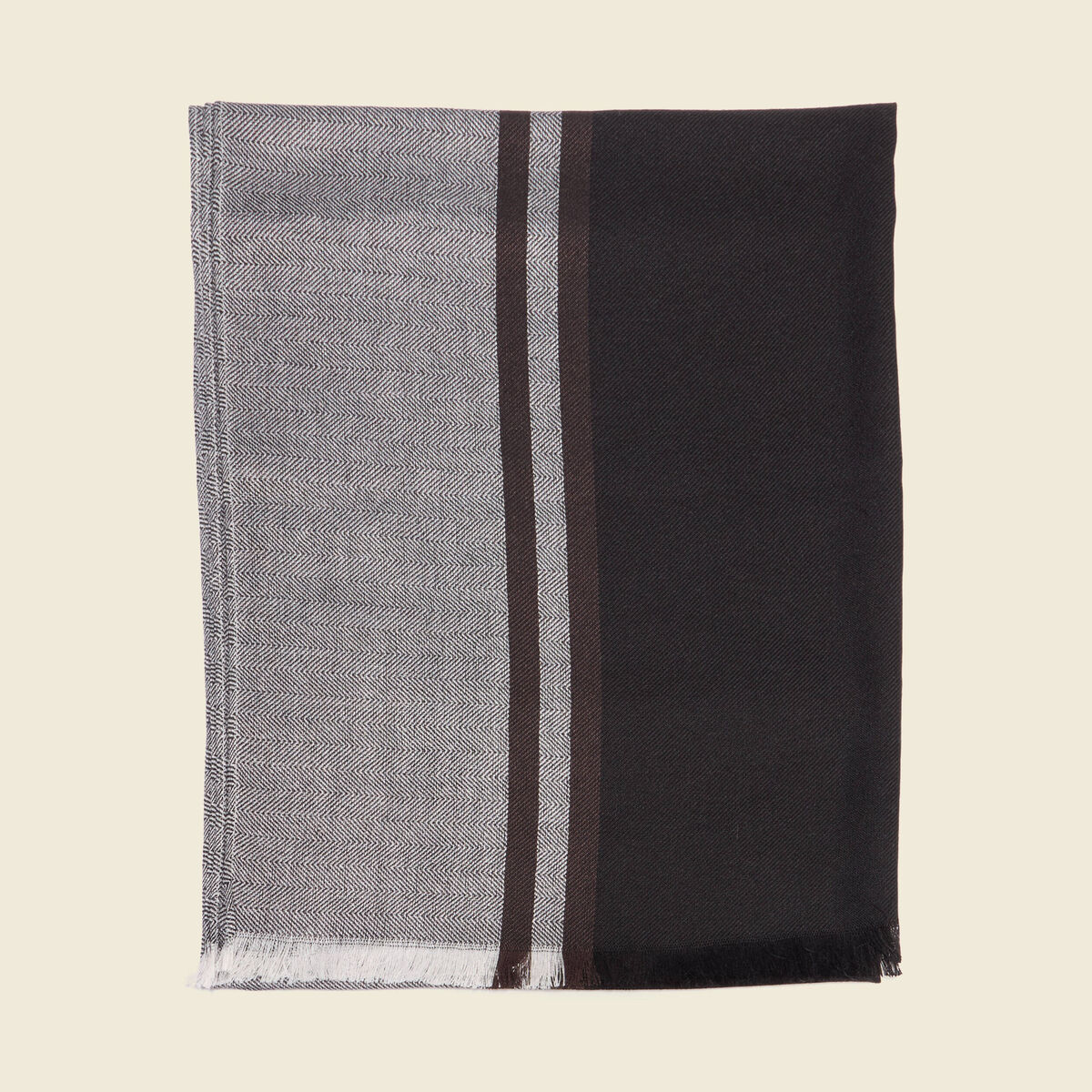 Foulard noir homme