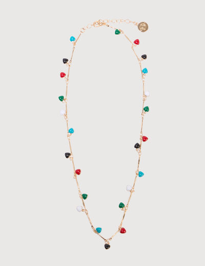Collier multicolore femme
